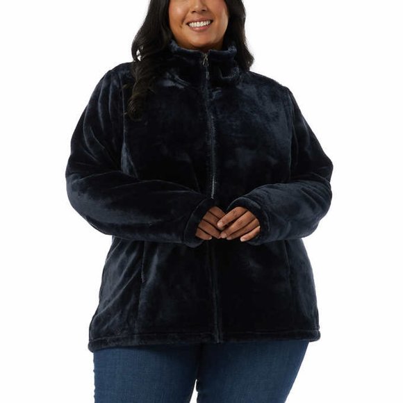 NWT 32 Degrees Ladies' Plush Jacket - Picture 4 of 10